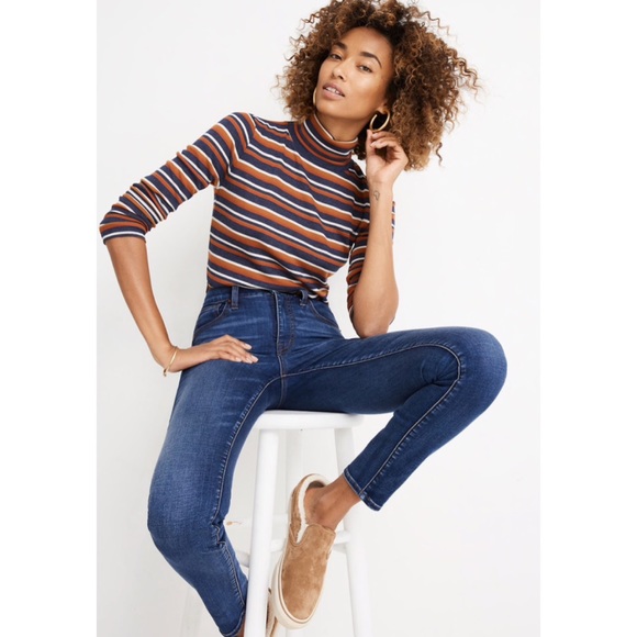 tall high rise skinny jeans